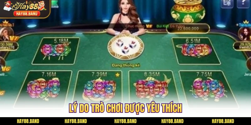 Lý do trò chơi được yêu thích