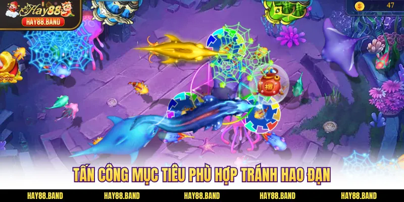 Tấn công mục tiêu phù hợp tránh hao đạn