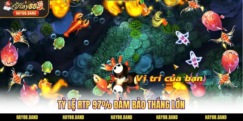 Tỷ lệ RTP 97% đảm bảo thắng lớn